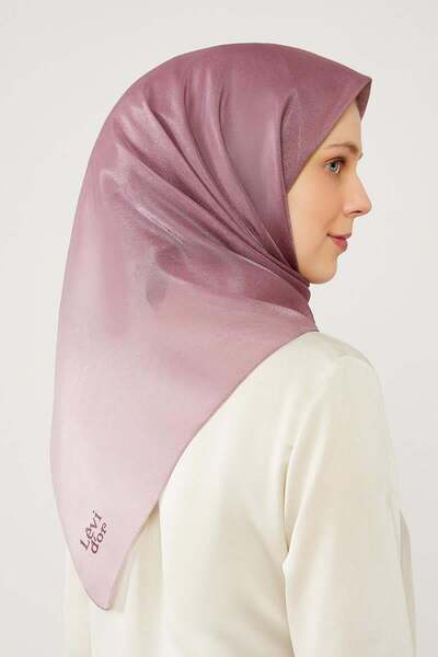 Levidor Κασκόλ που αλλάζει χρώμα από λιλά σε κεχριμπάρι