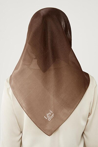 Levidor Bitter Brown Color Transitional Amber Scarf