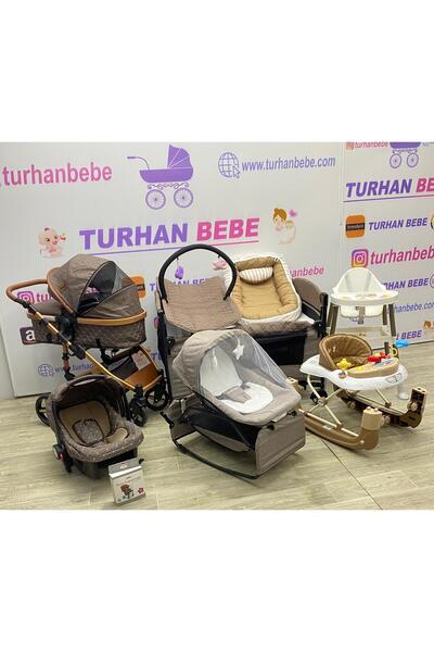 TURHAN BEBE Yeni Doğan Bebek Çeyiz Seti Bebek Arabası Puset Park Beşik Yürüteç Ana Dizi Oyun Halısı Baby Nest..