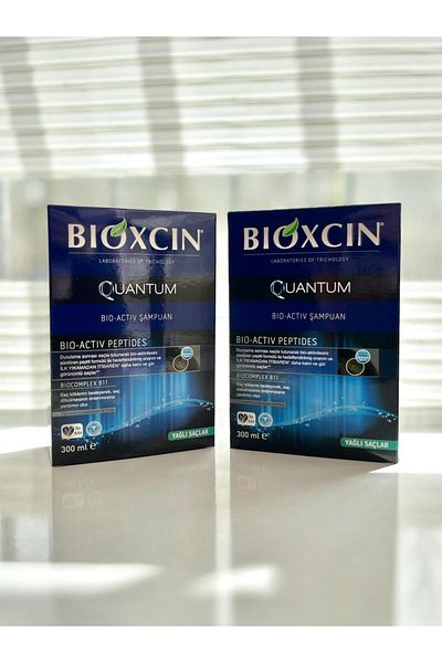 Bioxcin Quantum Oil Shampoo - 300 ml x 2 Pieces for Hair