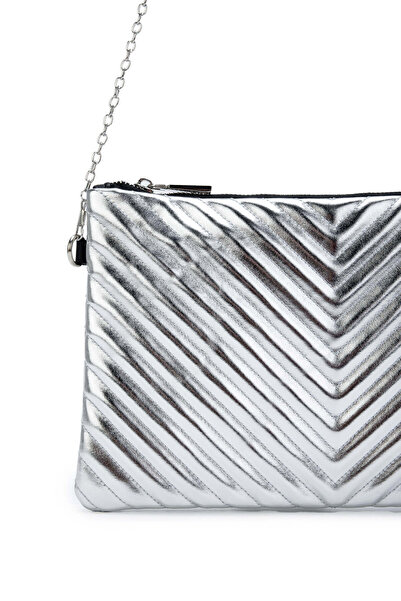 Tamer Tanca Women's Vegan Lame Metallic Handbag