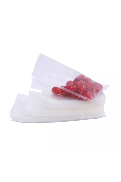 Genel Markalar Mini Vakum Makinesi Poşeti 20x26 Cm 1 Kg Tırtırlı Vakum Torbas...