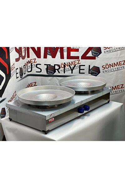 SÖNMEZ ENDÜSTRİYEL Paslanmaz Çiftli Tantuni Ocağı 60*120 Cm Özel Üretim Tepsi Dahil Özel