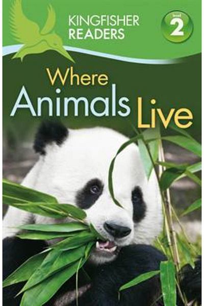 AnkaKitabevi Kingfisher Readers: Where Animals Live