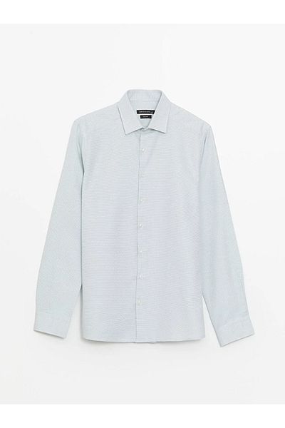 LC Waikiki LCWAIKIKI Formal Slim Fit Long Sleeve Dobby Men's Shirt