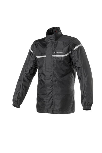 Clover Garajj Wet Jacket Pro Wp Üst Yağmurluk Siyah