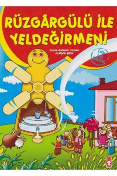 Timaş Çocuk Rüzgargülü ile Yeldeğirmeni kitabı / Nurşen Şirin / Timaş Çocuk