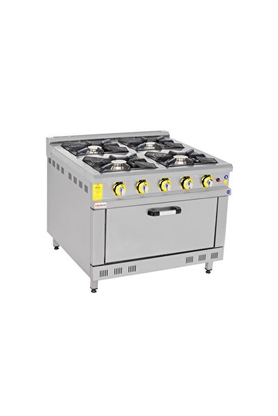 Genel Markalar İnoxmaster 4'lü Kuzine Fırınlı Ce Belgeli Gaz/lpg 100x100x85 Cm