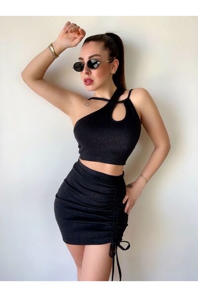 Butik MiMi FashionTR Crop Etek Takım