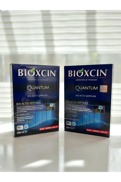 Bioxcin Quantum 300 ml x 2 Pieces - Normal and Dry Hair Shampoo
