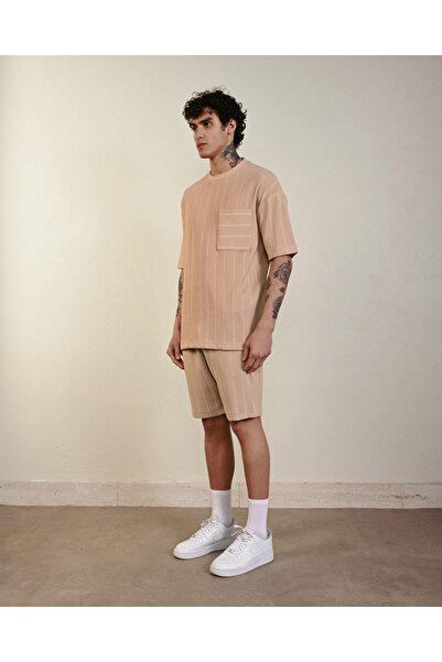 İLKCET MODA Ανδρικό σορτς Fence κανονικό