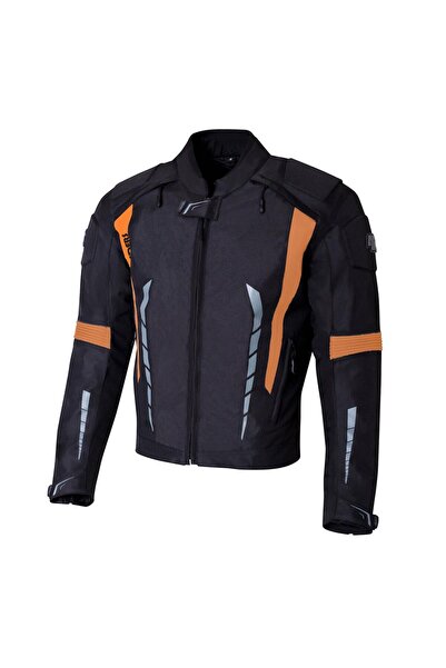 4Riders Gama Korumalı Motosiklet Montu Oranj