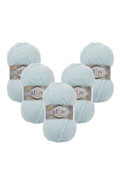 Alize Softy Plus 5 Pack 15 Water Green Πλεκτό Νήμα
