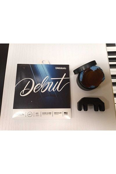 Daddario D'Addario D310 Debut Set 4/4 Violin String (Medium)
