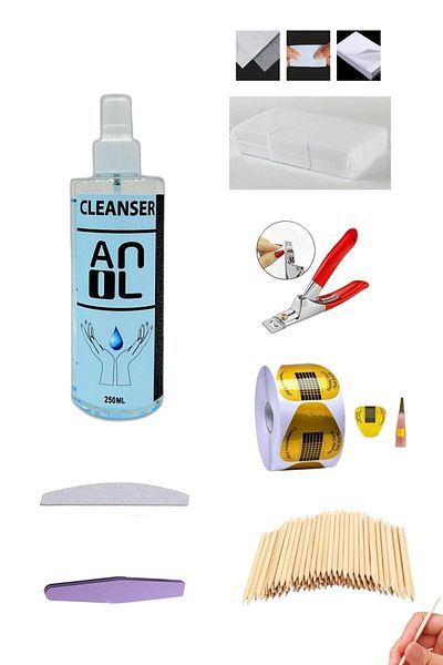 Anil Professional Cosmetics مجموعة أظافر صناعية صغيرة