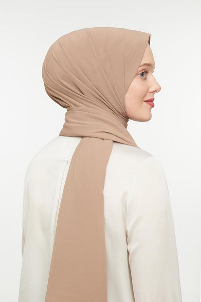 Levidor Σάλι Milk Coffee Plain Medina Silk