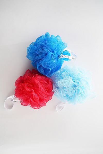 Organix Scented Shower Bath Loofah 30gr (3 PCS)