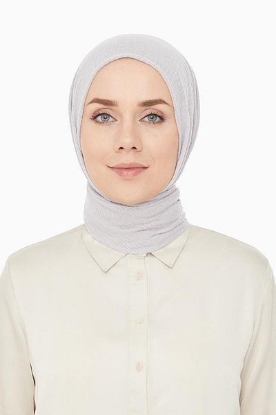 Levidor Light Silver Wrap Shawl