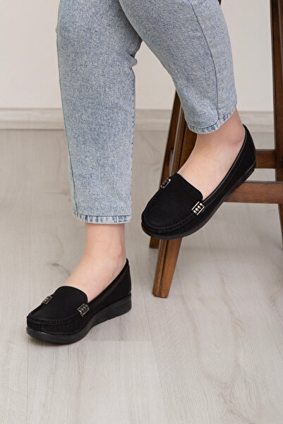 Ewen Tomm Pantofi de damă cu cataramă cu lanț Ușoare, talpă confortabilă, pan...