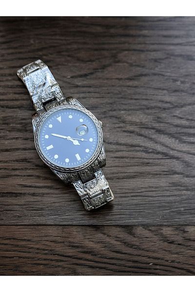 pullmarkt Antique Style - Calendar - Analog Wristwatch
