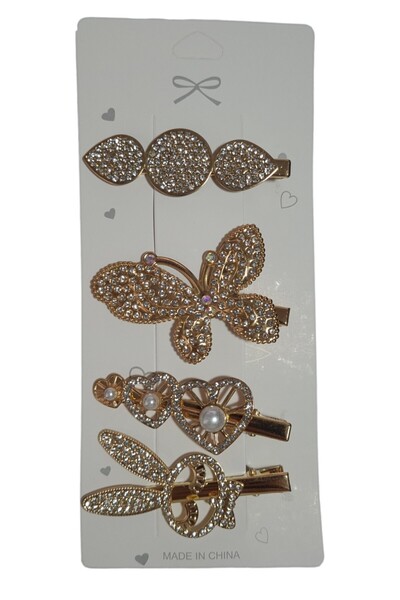 Wanderlust New Season - Gold Silver Pearl 4-Piece and 6-Piece Korean Style Wo...