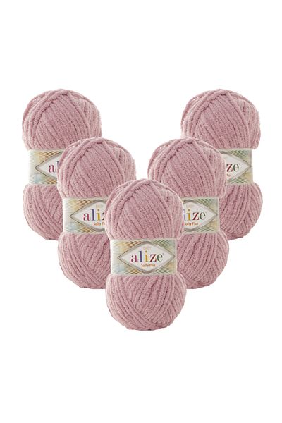 Alize Softy Plus 5 Pack 295 Dusty Rose Πλεκτό νήμα χειρός