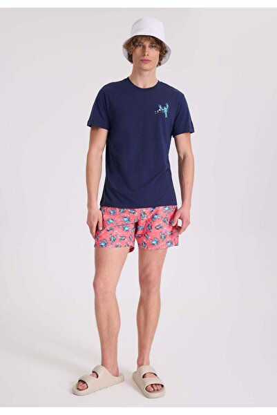 WESTMARK LONDON Ανδρικό μπλουζάκι με μπλουζάκι με μπλουζάκι με μπλουζάκι από οργανικό βαμβάκι με κανονική εφαρμογή WMCHEST LOBSTER