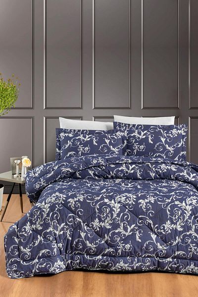 Pierre Cardin Σετ ύπνου Διπλό Sandra Navy Blue
