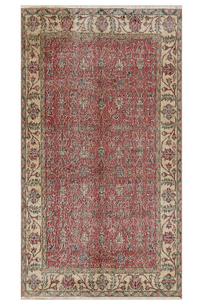 Sempati halı El Dokuma Vintage Eskitme Halı 116x207 cm 10342