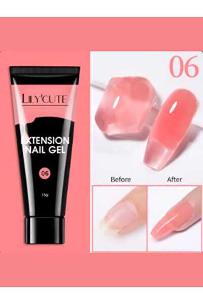 LilyCute Extension Nail Gel Kalıcı Oje 53911-6 15 gr