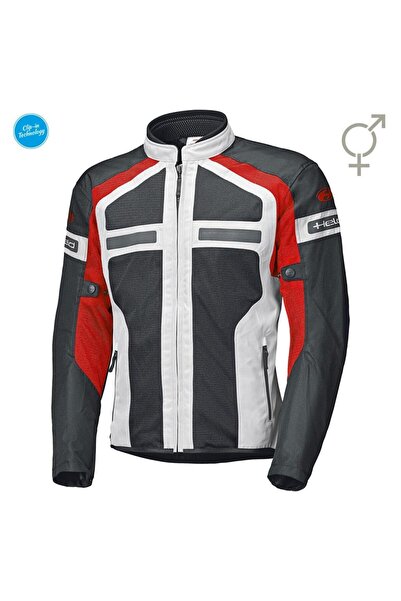 Held Tropic 3 Korumalı Yazlık Motosiklet Kadın Montu Bej / Kırmızı