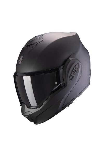 Scorpion Exo-tech Evo Çene Açılabilir Motosiklet Kaskı Mat Siyah