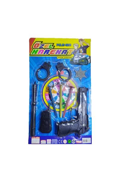 Mashotrend Özel Harekat Polis Oyuncak Seti - Polis Oyuncakları Oyuncak Tabanca