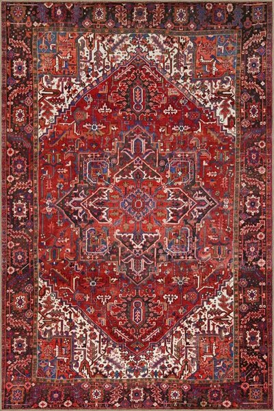 Rugs Modern Halı Traditional Decorative Woven Base Carpet in Red and White Co...