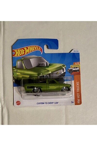 HOT WHEELS Custom 72 Chevy Luv 6/10 118/250 Model Araba