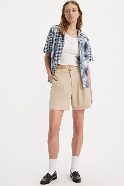 Levi's Cotton High Waist Relaxed Fit Short SHORT A7538
