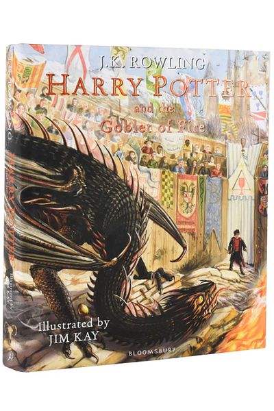 Green Tree Harry Potter și Pocalul de Foc: Ediție ilustrată - J.K. Rowling