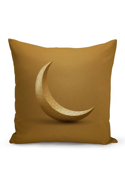 Bertille Home Κάλυμμα μαξιλαριού ριχτάρι σειράς Ramadan διπλής όψης με ψηφιακή εκτύπωση (Κάλυμμα μαξιλαριού Ramadan)