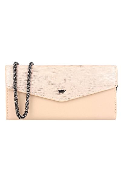 Braun Büffel Lizzy Clutch Geldbörse Leder 19,5 cm