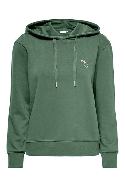 ONLY Kapuzenpullover ONLNOOMI L/S LOGO HOOD NOOS