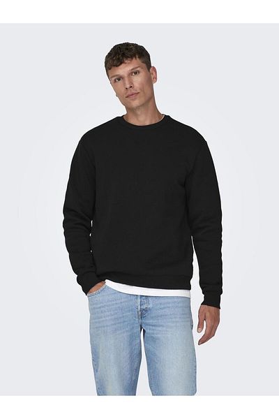 Only & Sons Sweatshirt mit Rundhalsausschnitt