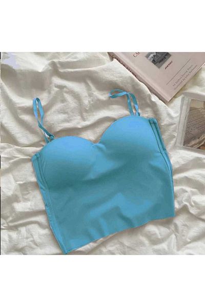 GARDIROZA Crop Bustieră Badi Body Bady Tank Top cu Glope și bretele