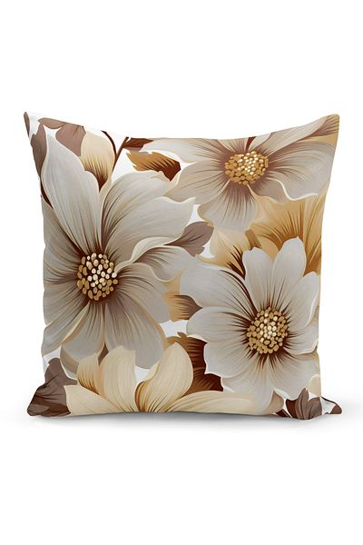 Bertille Home Κάλυμμα μαξιλαριού ριχτάρι σειράς Classic με ψηφιακή εκτύπωση διπλής όψης