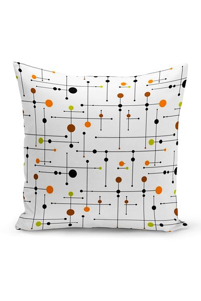 Bertille Home Κάλυμμα μαξιλαριού ριχτάρι σειράς Classic με ψηφιακή εκτύπωση διπλής όψης