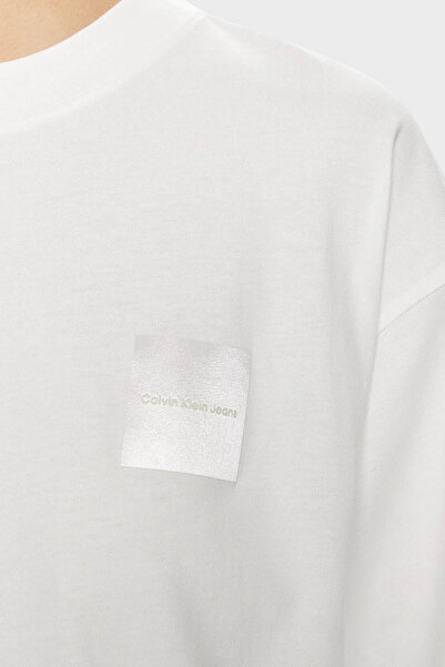 Calvin Klein Cotton Boyfriend Fit Crew Neck T Shirt J20J223166YAF T SHIRT J20J223166 YAF