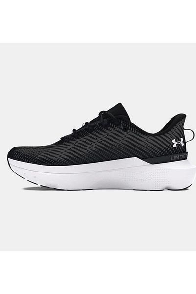 Under Armour Men's Comfortable Sole Lace-up Black Running & Training Shoes with Brand Logo3027190-001