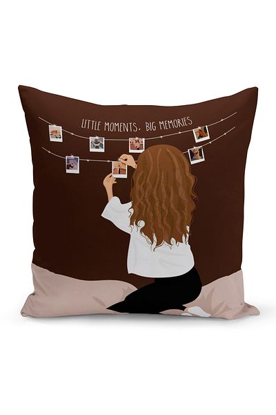 Bertille Home Серия Bohemian Двустранна калъфка за възглавница с цифров печат (Bohemian калъфка за възглавница)