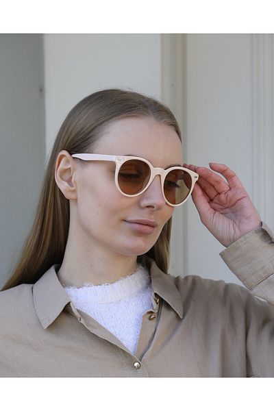 ModaLand Unisex Oval Round Sunglasses