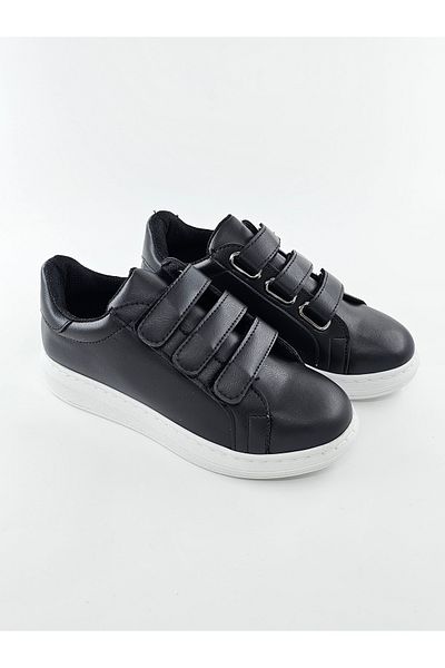 BDKButik Pantofi sport unisex pentru copii cu velcro, pantofi casual pentru copii