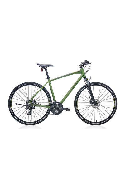 Carraro Sportive 223 56 Cm 21 Vites Hidrolik Disk Fren Mat Haki-Siyah-Sarı Er...